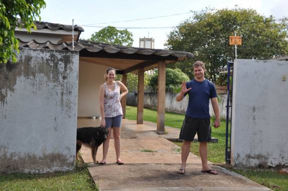 Despedida do Rodrigo e da Rosana, que nos deram um lar em Porto Velho, capital de Rondônia